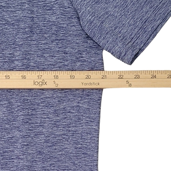 HOLLOWAY Polo Shirt Mens Sz M, Blue Dry-Excel Collared Short Sleeve Golf Outdoor - Picture 12 of 16